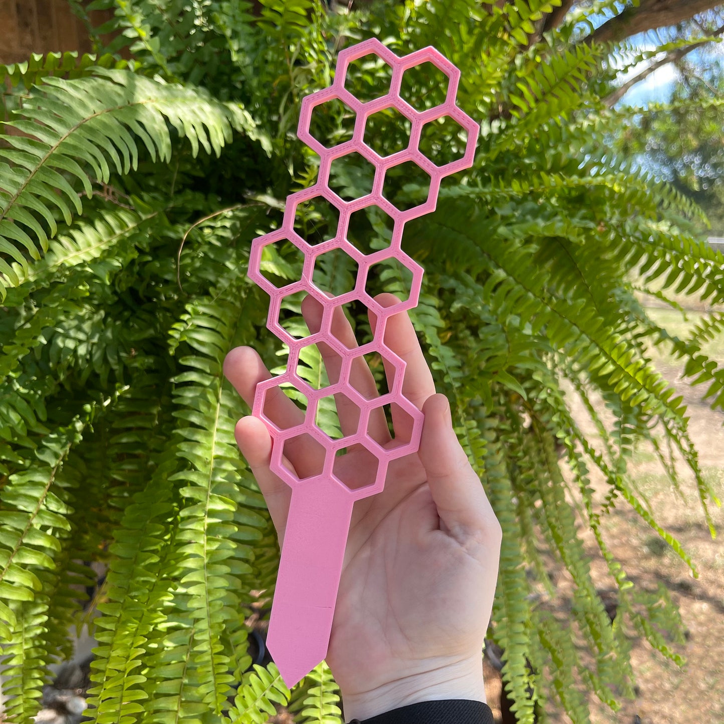 hexagon plant trellis