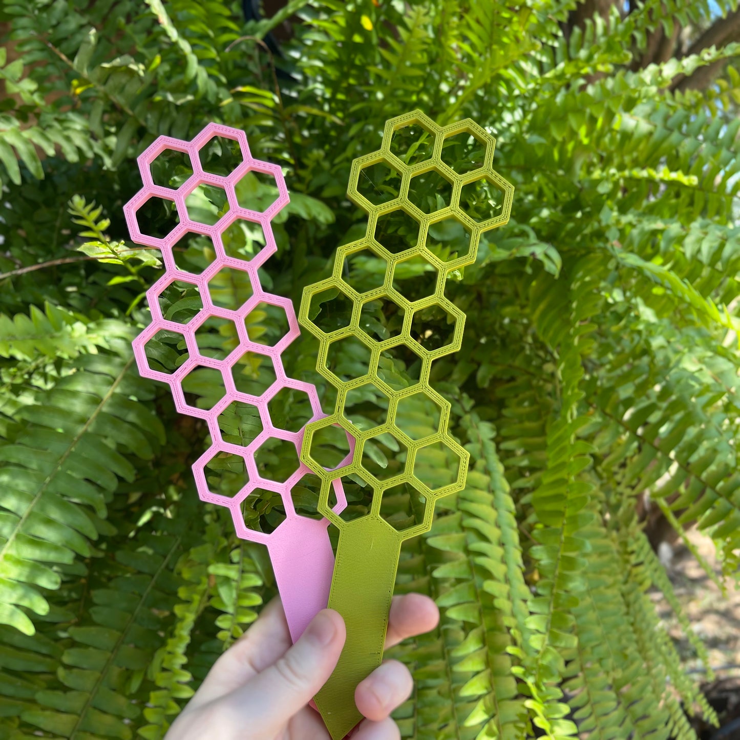 hexagon plant trellis