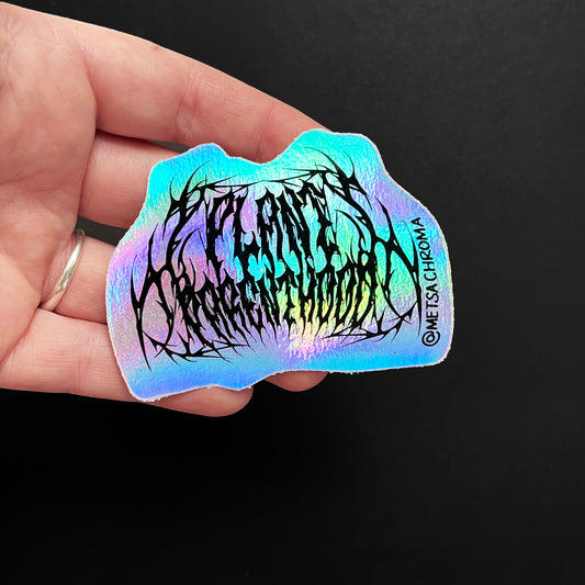 plant parenthood holographic decal